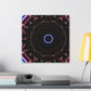 Vortex of Vibrancy Trippy Infinity Patterns Art Canvas