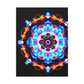 Vivid Vortex Immersion Trippy Infinity Patterns Art Canvas
