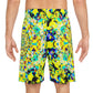 Januarius Verona - Trippy Infinity Patterns Rave Shorts