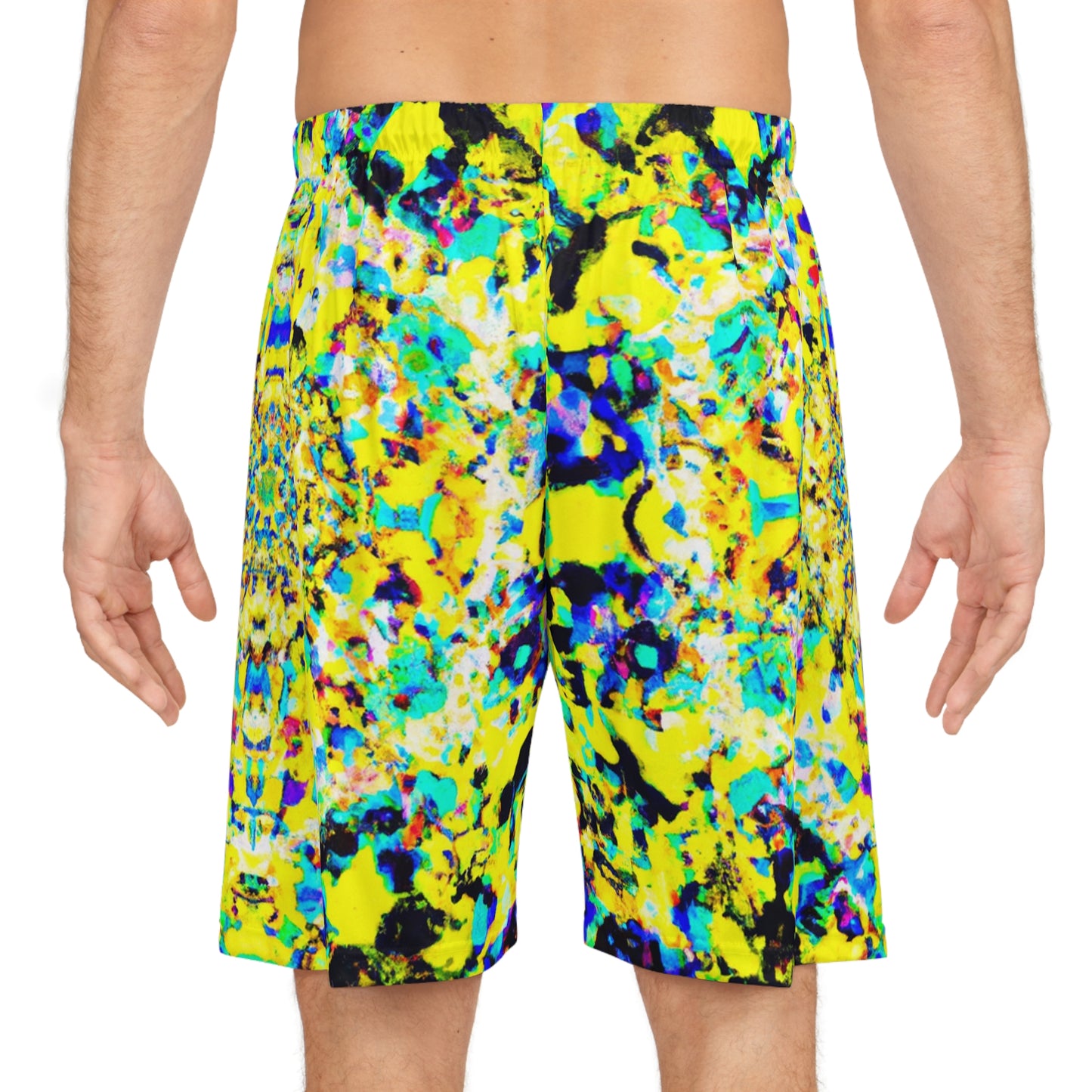 Januarius Verona - Trippy Infinity Patterns Rave Shorts