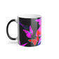 Neon Fantasia. Mushrooms & Butterflies 11oz Color Morphing Mug