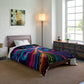 Vivid Psychedelic Never-Ending Dreams Trippy Infinity Patterns Comforter Blanket