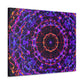 Cosmic Psychedelic Universe. Trippy Infinity Patterns Art Canvas