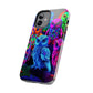 Neon Nocturne. NEON Owls Tough Phone Case