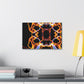 Psychedelic Infinity Orbitals. Trippy Infinity Patterns Art Canvas