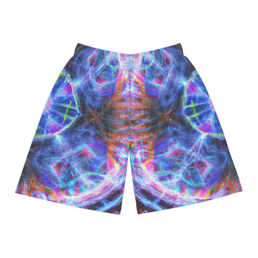 Ludwig von Schmidt - Trippy Infinity Patterns Rave Shorts