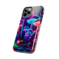 Neon Psychedelic Pupal Art NEON Unicorns Tough Phone Case Iphone 7 8 9 10 11 12 13 14 Pro Max Mini Plus XR XS SE