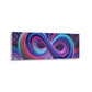 Cosmic Geometrica Splendor. Trippy infity Pattern 1/4" Glossy Acrylic Art