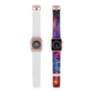 "Neon Wave Surfing" - Trippy Infinity Patterns Iwatch Band