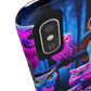 Neon Party of Owls NEON Owls Phone Case Iphone 7 8 9 10 11 12 13 14 Pro Max Mini Plus XR XS SE
