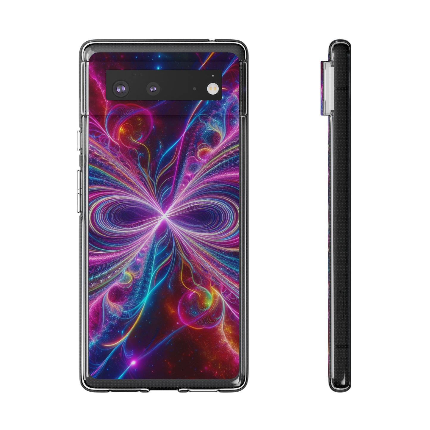 Neon Infinity Dreams Infinity Patterns Art Polycarbonate Phone Case