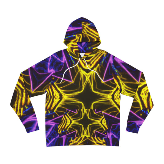 "Eternal Glowscape" -Trippy Infinity Patterns AOP Hoodie