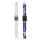 "Neon Glitchscape" - Trippy Infinity Patterns Iwatch Band
