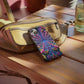 Neon Infinity Dreamscape. Infinity Patterns Art Polycarbonate Phone Case