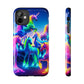 Neon Unicorn Spectacle. NEON Unicorns Tough Phone Case