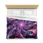 Benedicto da Silva. - Trippy Infinty Patterns Microfiber Duvet Cover