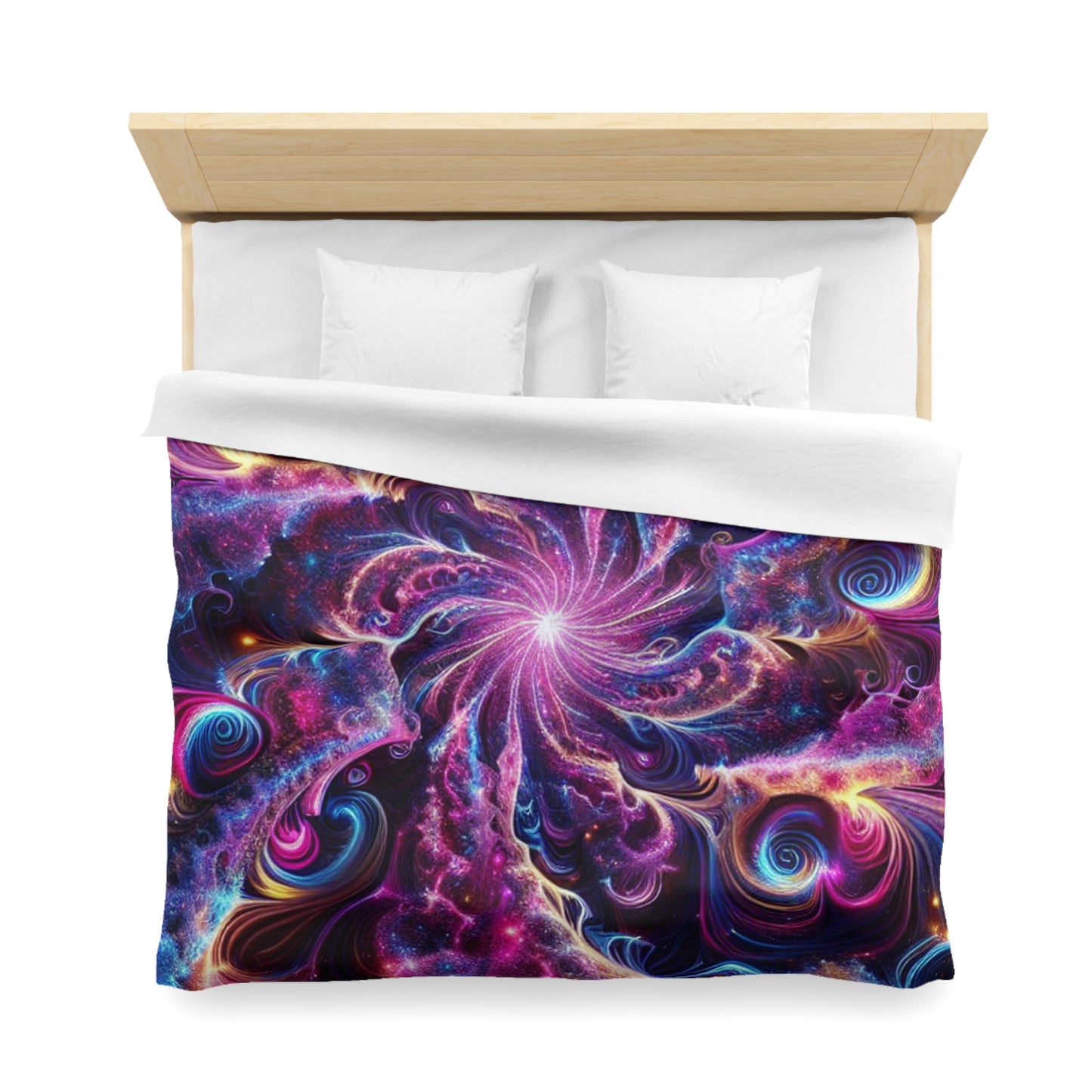 Benedicto da Silva. - Trippy Infinty Patterns Microfiber Duvet Cover