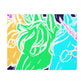 Neon Herd-scape NEON Unicorns Art Canvas