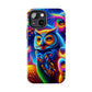 Neon Night Owls. NEON Owls Tough Phone Case
