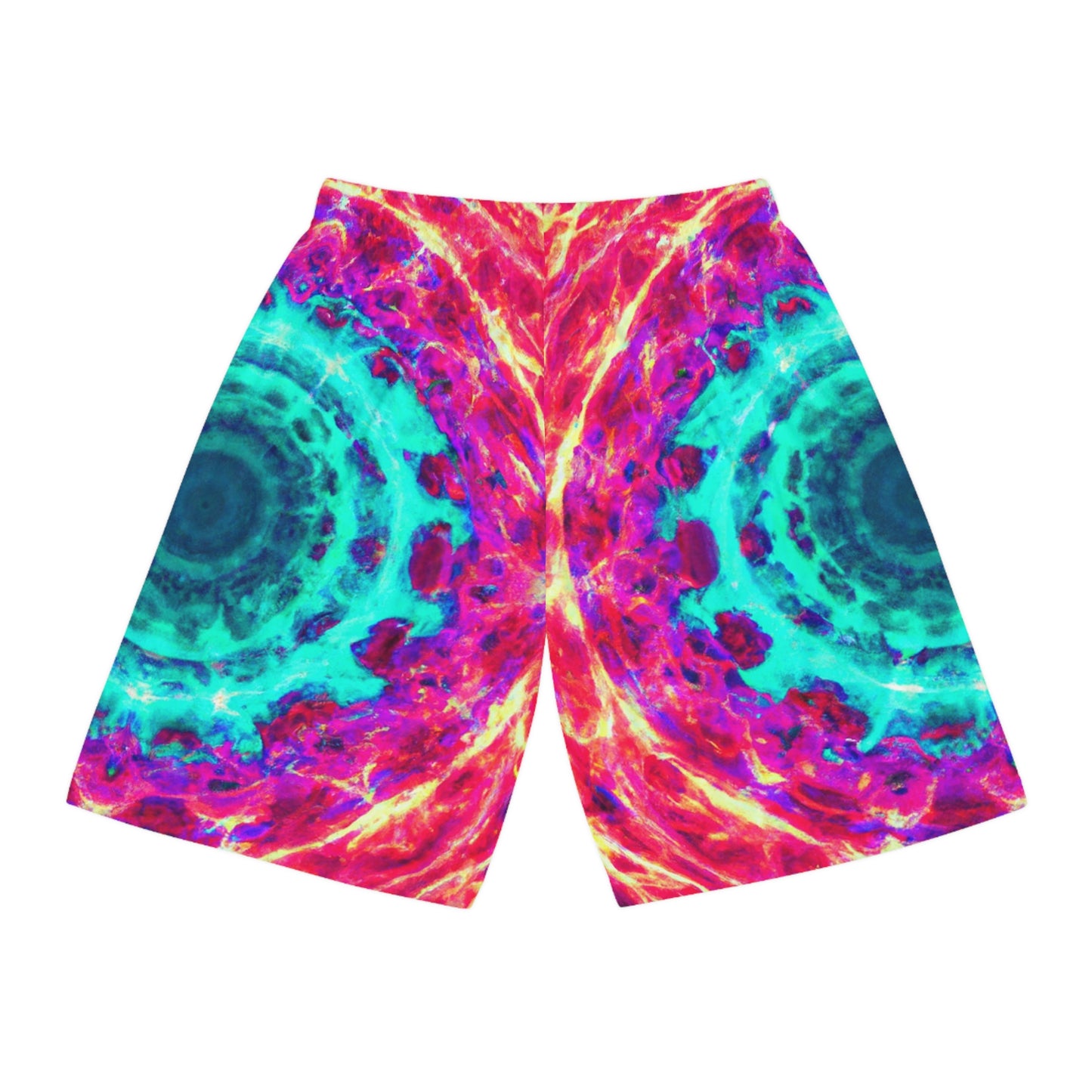 Pietro del Morino - Trippy Infinity Patterns Rave Shorts