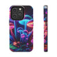 Neon Psychedelic Pupal Art NEON Unicorns Tough Phone Case Iphone 7 8 9 10 11 12 13 14 Pro Max Mini Plus XR XS SE