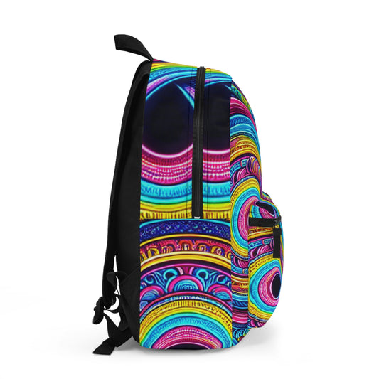 Raphaela della Giustina - Trippy Infinity Patterns Backpack