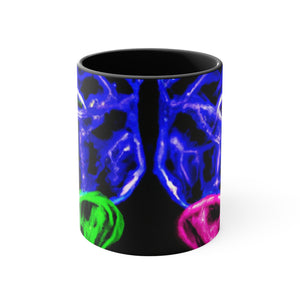 "Neon Dreamscapes" Butterflies 11oz Mug