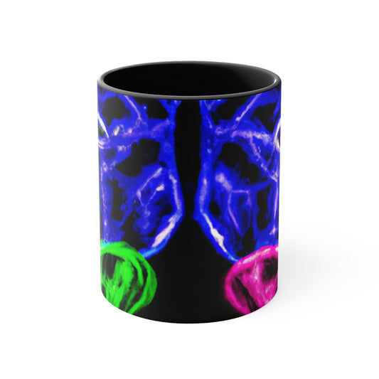 "Neon Dreamscapes" Butterflies 11oz Mug