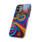 Neon Infinity Illusionz. Trippy Infinity Patterns Tough Phone Case