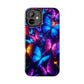 'Metamorphic Brilliance' NEON Butterflies Tough Phone Case