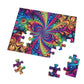 NeonInfinityVibe. - Neon Trippy Infinity Patterns Puzzle 30, 110, 252, and 1000 Pieces