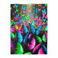 Tiberio Floriani - NEON Butterflies Microfiber Duvet Cover