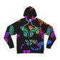 Aurora's Prismatic Drift. - Butterflies AOP Hoodie