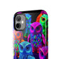 Neon Nocturne. NEON Owls Tough Phone Case