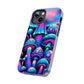Cosmic Canines Neon Dream. NEON Unicorns Tough Phone Case Iphone 7 8 9 10 11 12 13 14 Pro Max Mini Plus XR XS SE