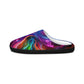 Vivid Techno-dance - Neon Butterflies Woman's Indoor Slippers