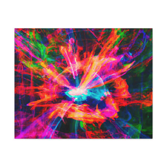 Psychedelic Vortex Spectrums. Trippy Infinity Patterns Art Canvas