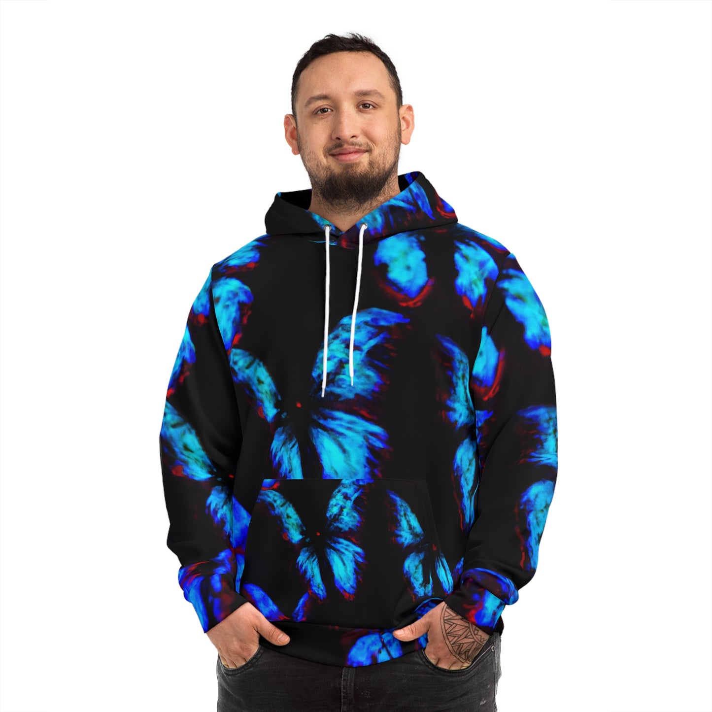 "Butterfly Bonanza" - Butterflies AOP Hoodie