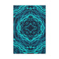 Neon Infinity Fractals. Trippy Infinity Patterns Art Canvas