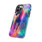 Vividly Rainbow Dreaming NEON Unicorns Tough Phone Case