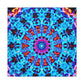 Vividly-Vortexed Neon Infinity Illumination. Trippy Infinity Patterns Art Canvas