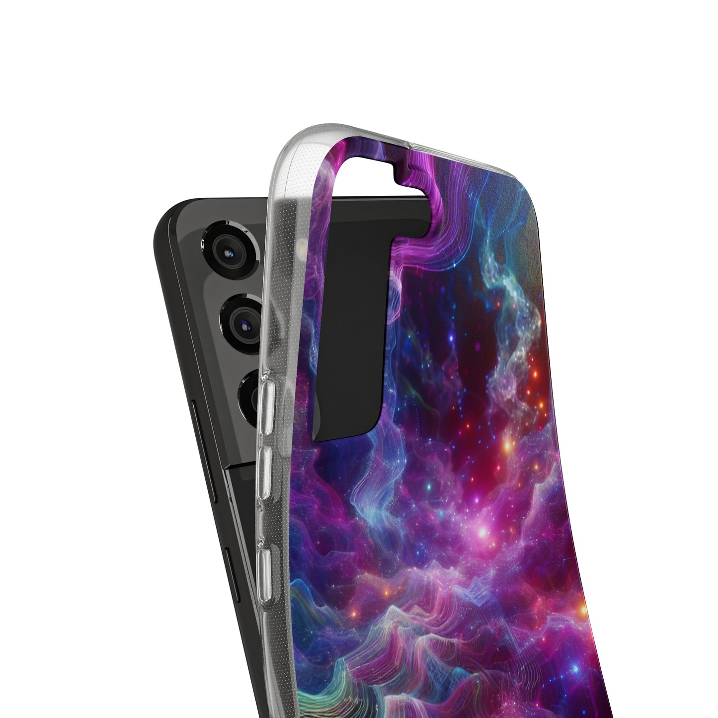 Neon Infinity Swirlz Infinity Patterns Art Polycarbonate Phone Case