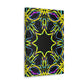 Vivid Neon Dreams of Infinity. Trippy Infinity Patterns Art Canvas