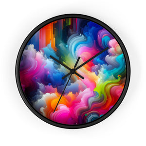 Almeda Grumerebo. - Trippy Infinity Patterns Wall Clock