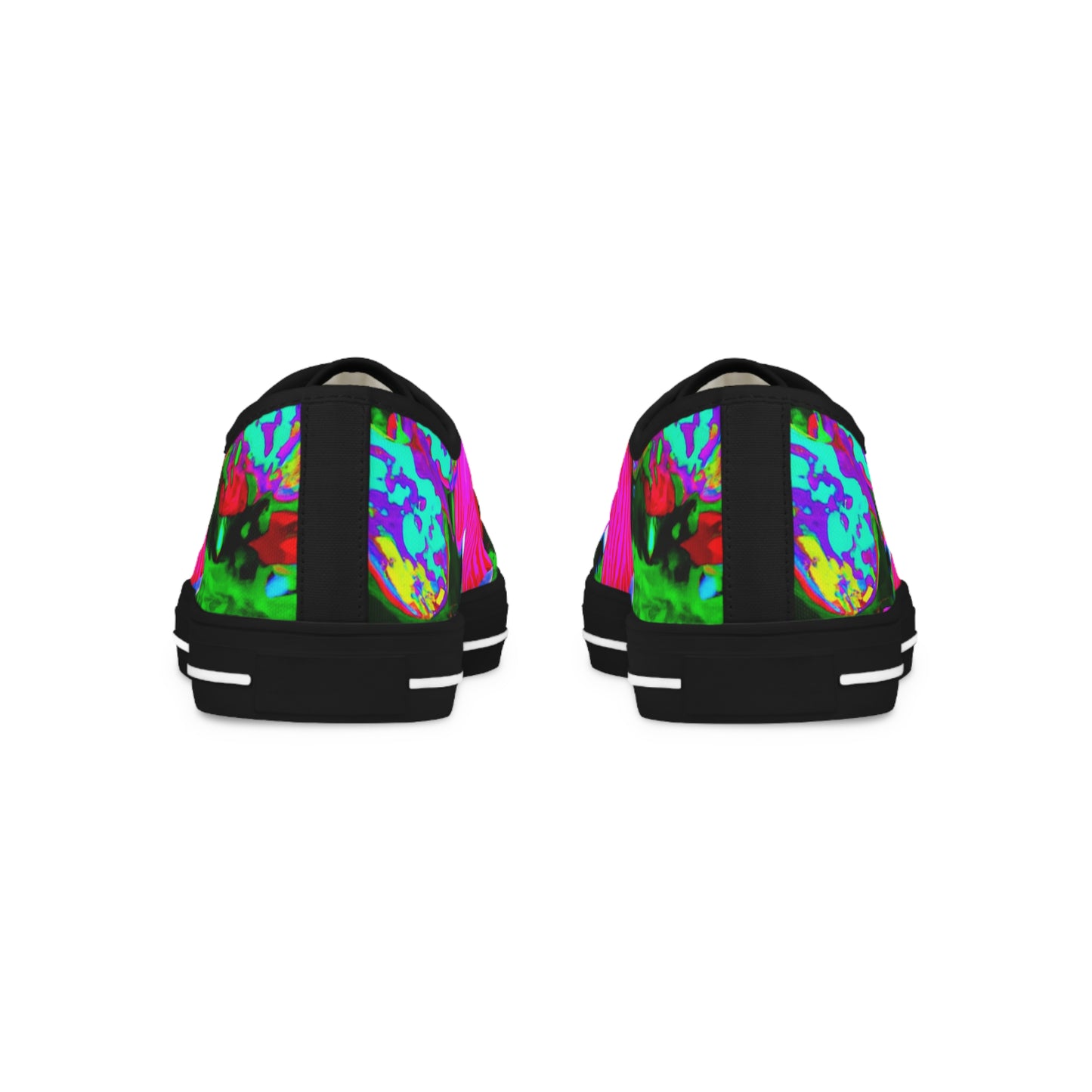 "Neon Natural Bliss" - Men's Lowtop Sneakers