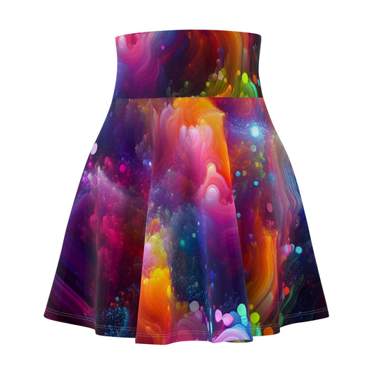 Angelo della Verità. - Trippy Infity Patterns Woman's Skater Skirt