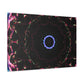 Vortex of Vibrancy Trippy Infinity Patterns Art Canvas