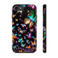 Neon Butterflies Dance NEON Butterflies Tough Phone Case Iphone 6 7 8 9 10 11 12 13 14 SE X XR XS Pro Max Mini Plus