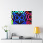 Neon Night Owls. NEON Owls Art Canvas