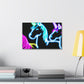Neon Mystic Prismatic Unity NEON Unicorns Art Canvas